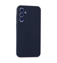 Samsung Galaxy A55 5g Kılıf First Silikon - Lacivert