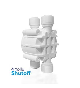Su Arıtma Cihazları Için Shutoff Valve Dört Yollu Vana