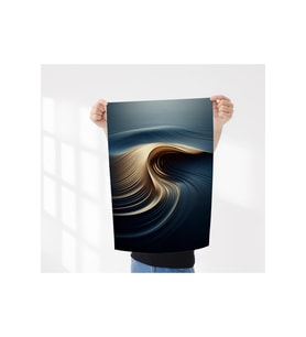 Çerçevesiz Poster, Dijital Baskı Sakin Dalga Poster, Ofis, Salon Dekorasyon