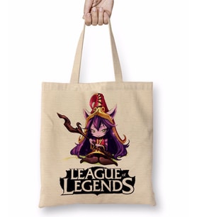LuLu League Of Legends Bez Çanta Uzun Saplı