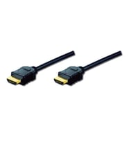 Digitus HDMI Kablo Altın Uçlu Siyah (1m) 4K