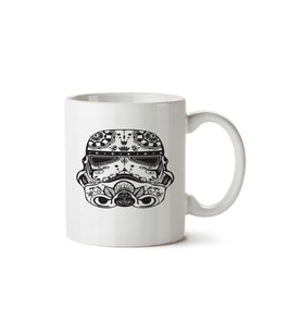 Star Wars 2018 Tatto iki Tarafı Baskılı Kupa Bardak
