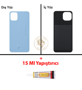 Reeder Yapıştırıcı S23 Max Pro Mavi Yapıştırıcı B-7000 Yapıştırıcı Arka Kapak Arka Cam Batarya Kapağı Lazer Kesim Kapak Pil Kapağı Back Cover