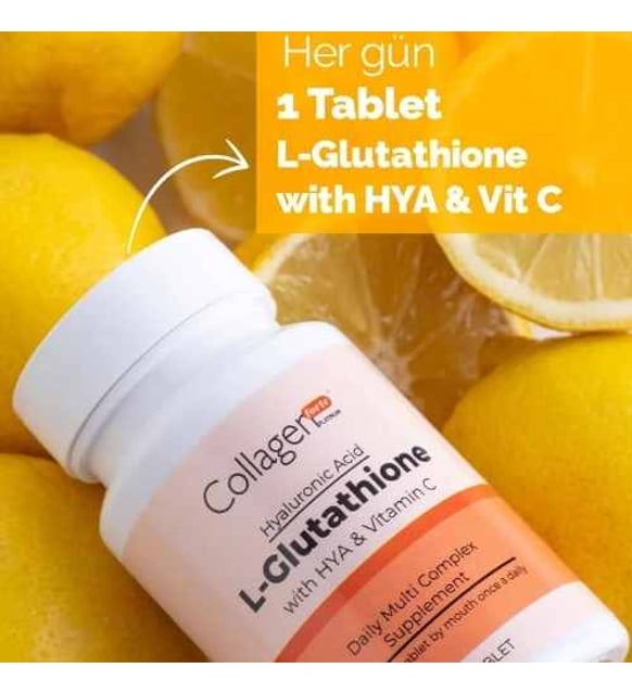 Collagen Forte Platinum L-Glutathione, Hyalüronik Asit & Vitamin C