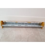 GÜVERCİN CİVCİV BILDIRCIN 75 CM 5 ADET METAL GALVANİZ YEMLİK