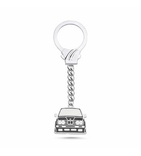 E30 BMW Siyah Gümüş Anahtarlık T24