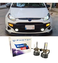Fiat Punto Evo Led Xenon Uzun + Kısa Far Ampulü H4 Mono Yeni Seri Beyaz