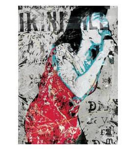 Bikini Kill'e Saygı: Kathleen Hanna Tablo Ahşap Poster Dekoratif