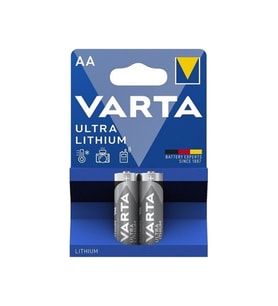Varta 6106 Ultra Lityum AA Kalem Pil 2'li Paket 1,5 V Tek Kullanımlık Yüksek Performanslı