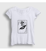 Presmono Kadın Beyaz Gaara Anime Naruto T-Shirt 317693tt