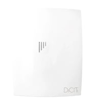 Ayas 100 mm (10 cm) Klapeli Dekoratif Banyo Fanı (BREEZE BEYAZ 4C)