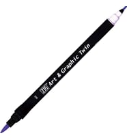 Zig Art & Graphic Twin Marker Çizim Kalemi 602 Pastel Violet 