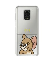 Redmi Note 9 Pro / 9s Uyumlu Tom ve Jerry Tasarımlı Şeffaf Telefon Kılıfı