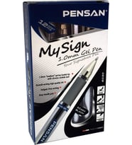 PE06030RKSI My Sıgn Jel Roller Kalem Siyah 1Mm 12li, 1 paket