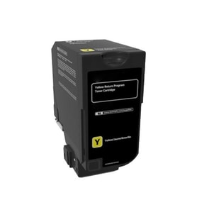 Zebra Toner Lexmark CX725 Sarı Muadil Toner