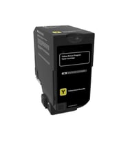 Zebra Toner Lexmark CX725 Sarı Muadil Toner