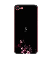 Apple iPhone 5 6 7 8 Plus Se XR Kılıf Desemli Silikon Love 1629