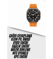 Yeni Nesil Çağrı Cevaplayabilen 47 Mm Titreşimli Çok Fonksiyonlu Akıllı Saat