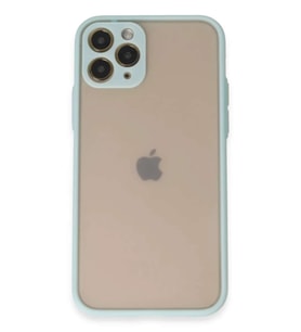iPhone 11 Pro Kılıf Montreal Silikon Kapak - Turkuaz