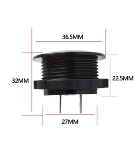 LOCKWAY IC-230D Voltmetre Pano Tipi 28mm
