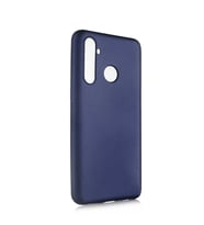 Realme 5 Pro Uyumlu Kılıf Zore Premier Silikon Kapak (Lacivert)