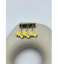 Çelik Gold Sarı Balık Sallantılı Nomi Charm - 25crm65