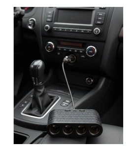 Mey İthalat® Araçlar İçin 4’lü Çakmak Çoklayıcı Type C USB ve Koruma Sistemli