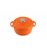 Porland Sapore Turuncu Derin Döküm Tencere 24 Cm 04Fst002570