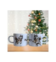 Ghostbastır Design Husky Kupa Bardak Tek Adet 0221
