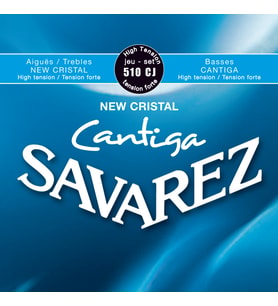 Savarez 656267 Klasik Gitar Tel Seti - Alliance Cantiga 510CJ (Üst Segment - High Tension)  Alliance Karbon Tizler ve Cantiga Bas Teller, Parlak ve Net Ses, Uzun Ömürlü Yapı  Ölçü: 4/4 Klasik Gitarlar İçin (6'lı Tam Takım Set)