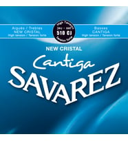 Savarez 656267 Klasik Gitar Tel Seti - Alliance Cantiga 510CJ (Üst Segment - High Tension)  Alliance Karbon Tizler ve Cantiga Bas Teller, Parlak ve Net Ses, Uzun Ömürlü Yapı  Ölçü: 4/4 Klasik Gitarlar İçin (6'lı Tam Takım Set)