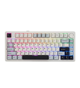 AULA F75 Light Blue LEOBOG Reaper Switch RGB Kablosuz Hotswap Mekanik Gaming Klavye