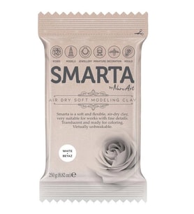 SMARTA MODELLEME KİL HAMURU 250 GR NO:16 BEYAZ (WHITE)