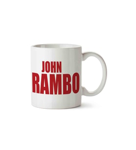 John Rambo Porselen Kupa Bardak