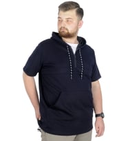 Mode XL Büyük Beden Sweat Kapşon Ted 22560 Lacivert
