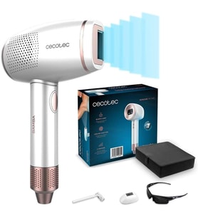 Bamba Skincarecorps Pulse Light IPL Gun Saç Çıkarıcı, Koltuk Altı ve Yüz, Soğutma Fonksiyonu, LCD Ekran 2 Kayıt Modu - Üniseks Yetişkin