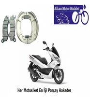 Alkan Mb Honda Pcx 125 Fren Balata Takımı Ön ve Arka 2018-2020 Modeller