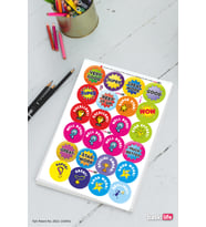 İngilizce Ödev Etiket Sticker İngilizce Well Done Öğretmen  Etiketleri 210  Adet