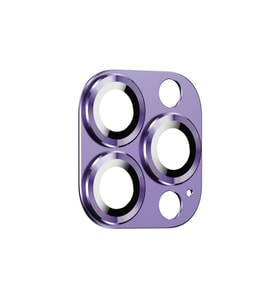 Apple iPhone 14 Pro Max Uyumlu Zore CL-03 Kamera Lens Koruyucu (Mor)