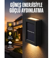 Güneş Enerjili Led Duvar Aydınlatması Yeni Nesil