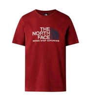 The North Face M S/S RUST 2 TEE Erkek T-Shirt NF0A87NWPOJ1 (Kırmızı)