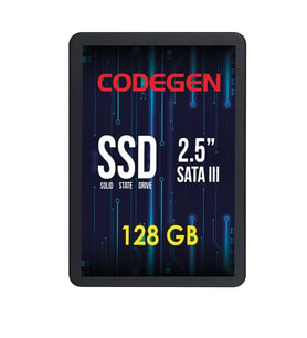 CODEGEN 128GB CDG-128GB-SSD25 560- 500MB/s SSD SATA-3 Disk