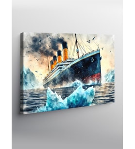 Kanvas Tablo Titanic Gemisi
