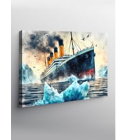 Kanvas Tablo Titanic Gemisi