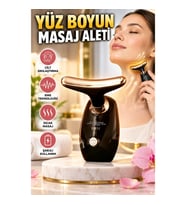 EMS Teknolojili Yüz ve Boyun Masaj Aleti – Cilt Bakım ve Sıkılaştırma Cihazı