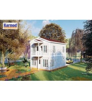 126 m2 Dubleks Prefabrik Villa