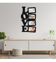 Love Çerçeveli Fotoğraf Duvar Tablosu 4 Resimli