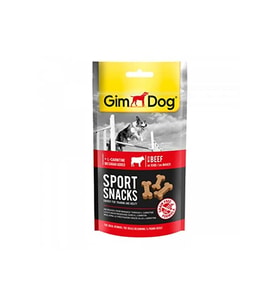 Gimdog Sportsnacks Beef - Sığır Etli Ödül Tableti 60 Gr