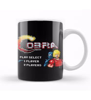 Videogames Player Select Cobra Kupa Bardak Porselen