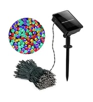Dodes 11m 100 LED Solar RGB Işık